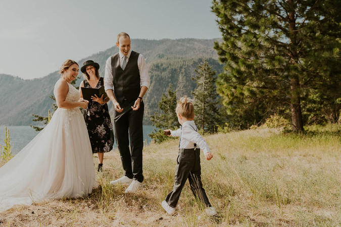 ceremony in farragut state park