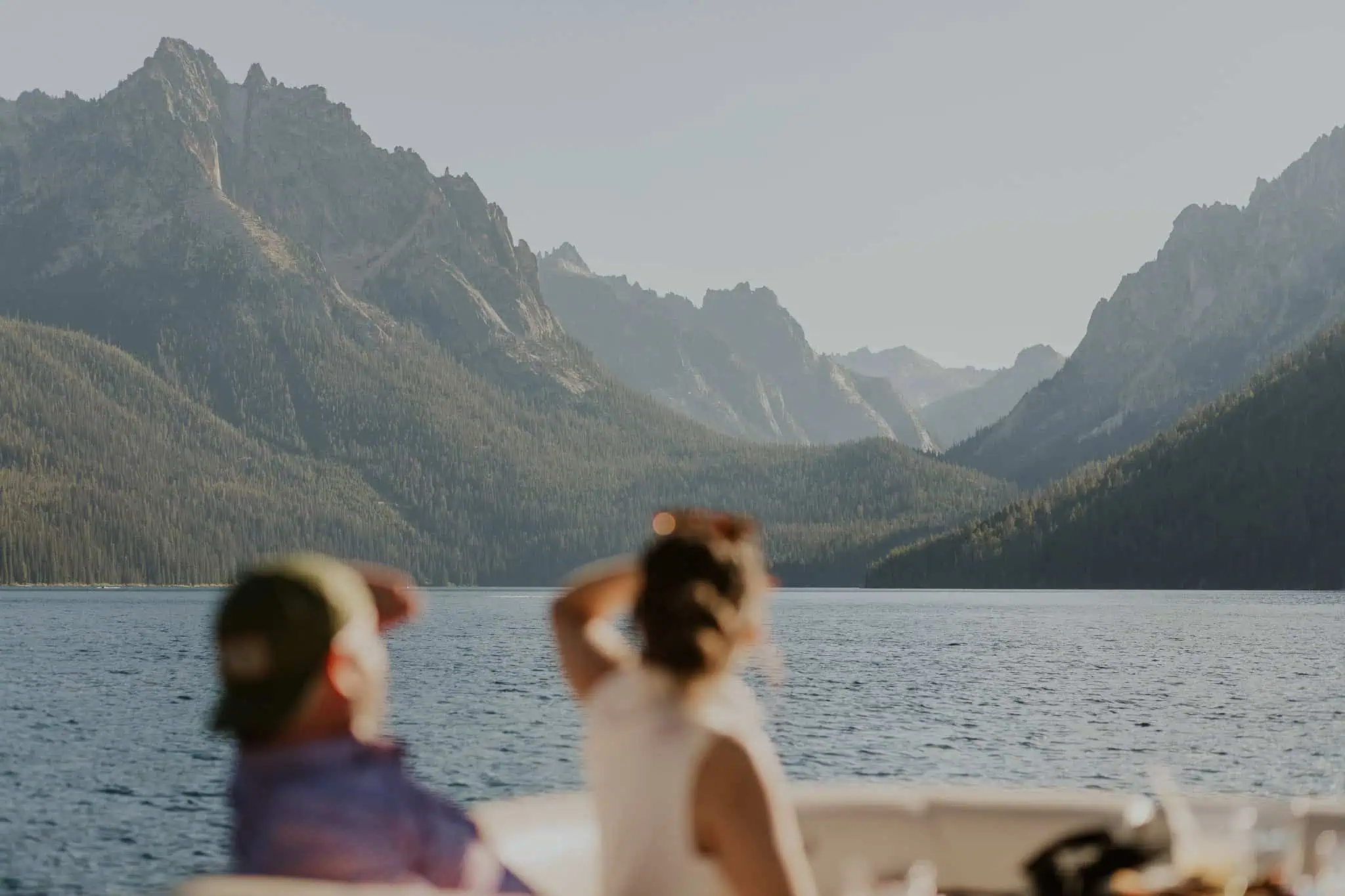 sunset appetizer cruise on redfish lake