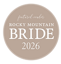 rocky mountain bride 2026 featured badge