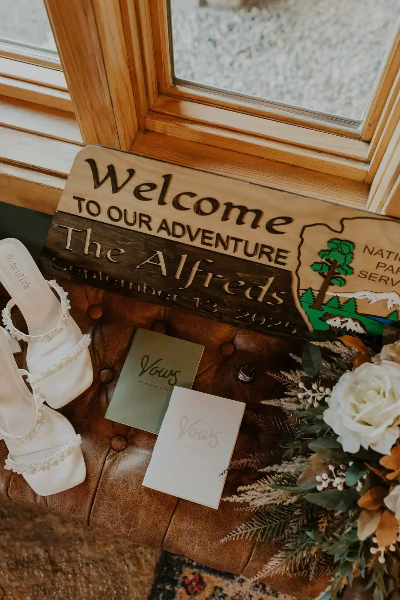 grand teton wedding detail photo