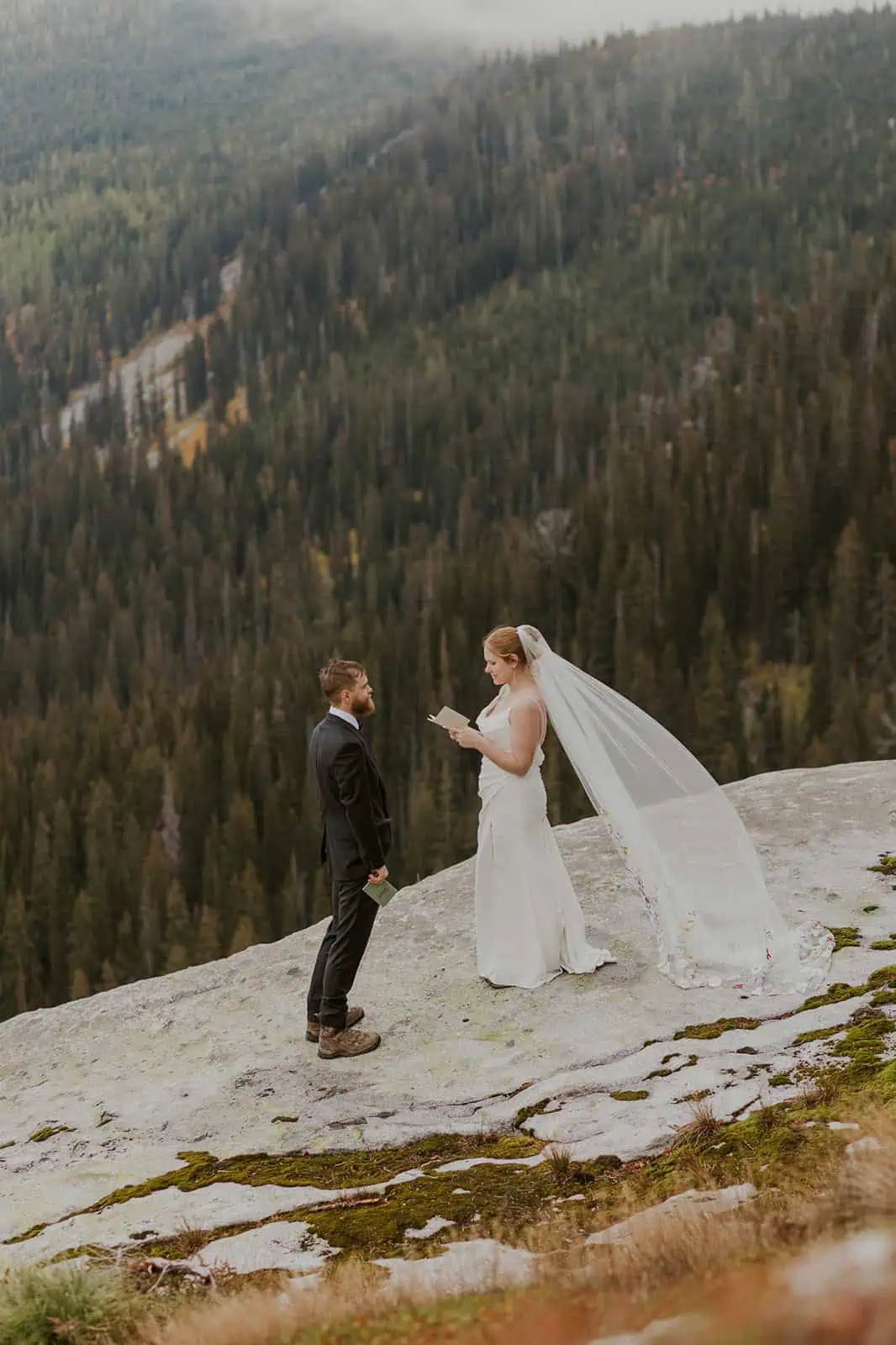 private vows in the mountains of idaho