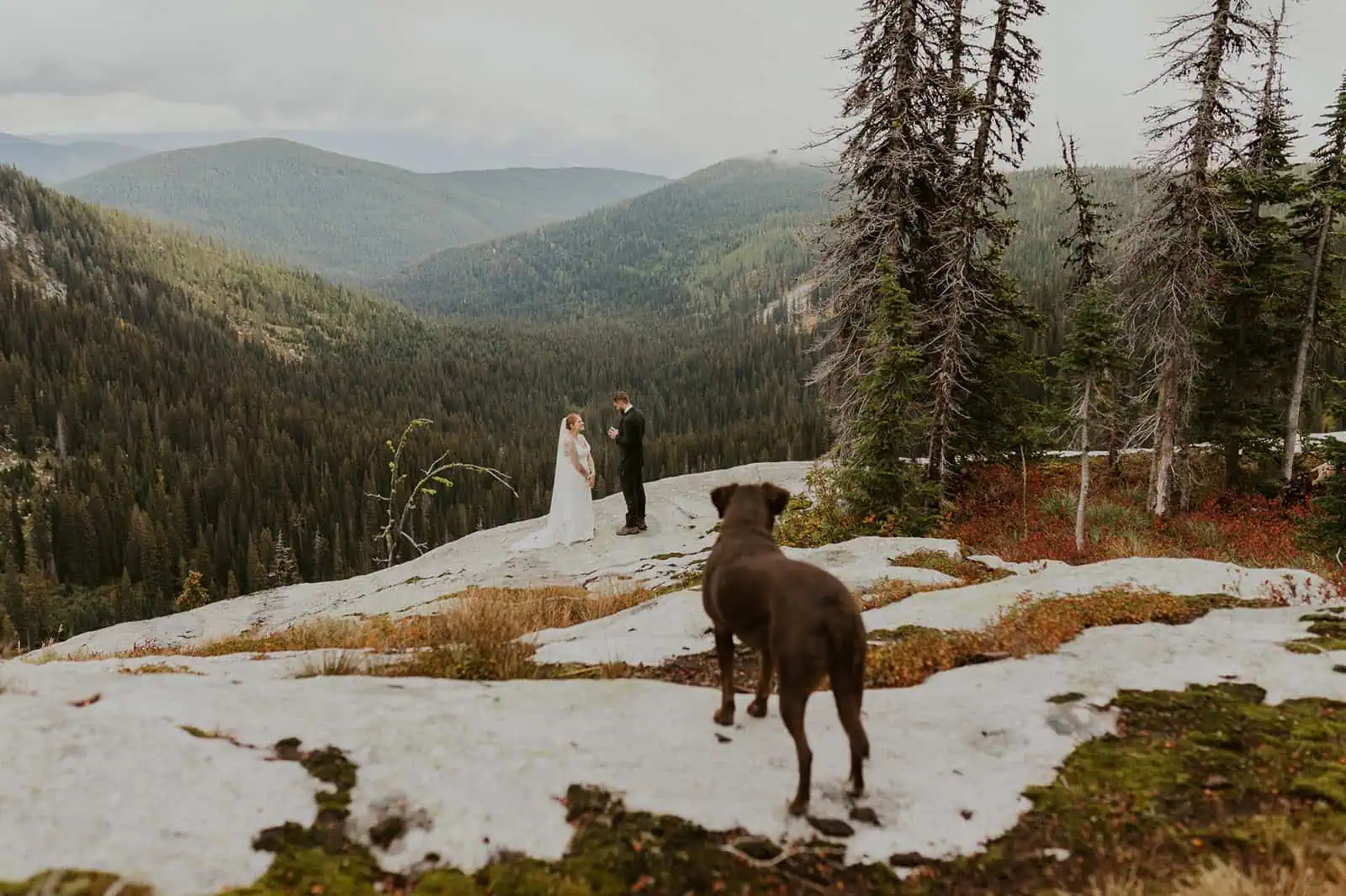 private vows in the mountains of idaho
