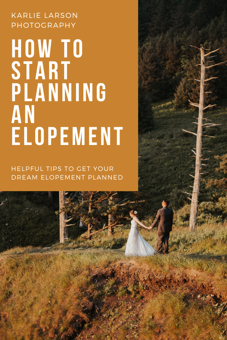 how to start planning an elopement, adventure elopement