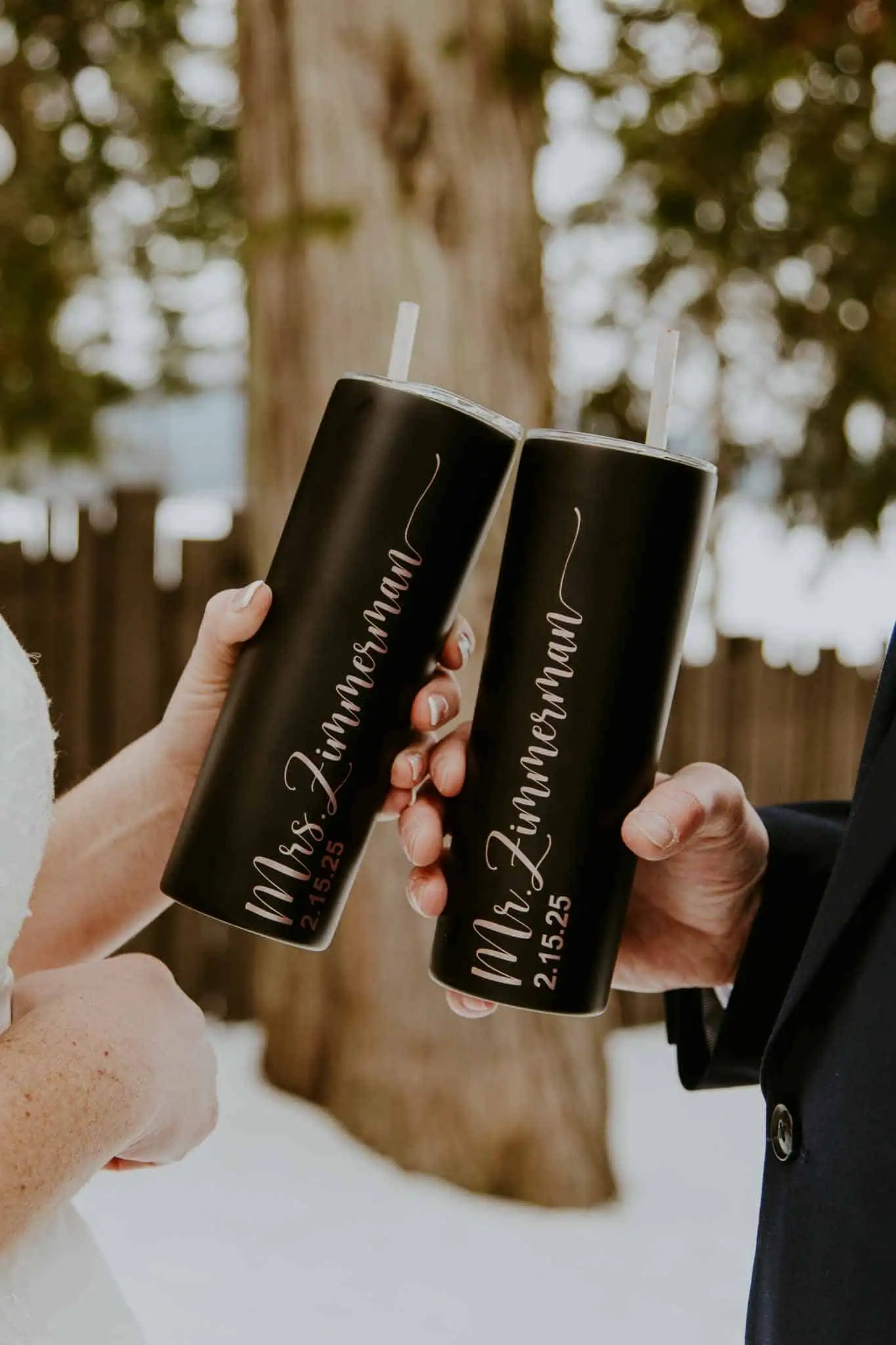 personalized cups for wedding