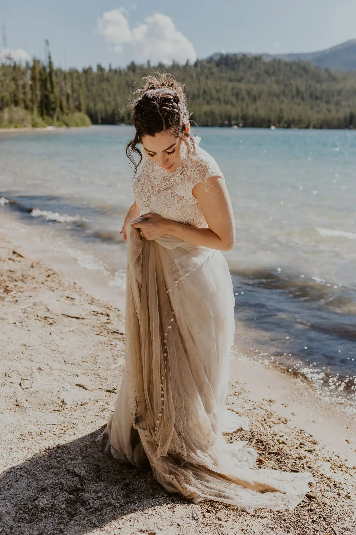 pettit lake elopement idaho
