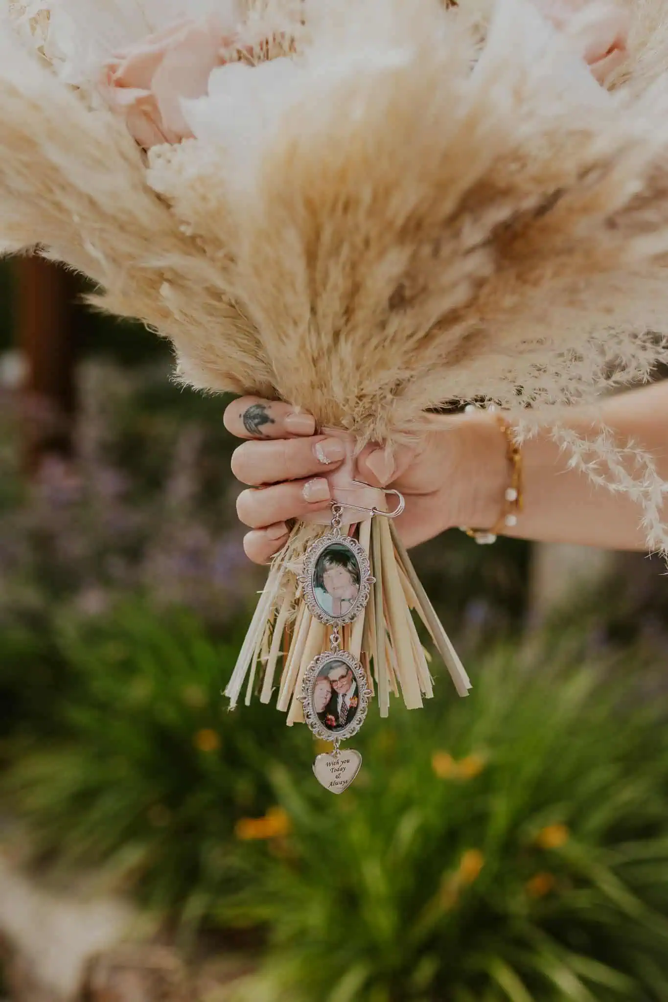 dried floral bouquet