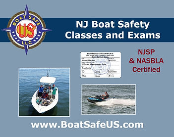 New Jersey Boat Safety Certificate Classes & Exams www.BoatSafeUS.com