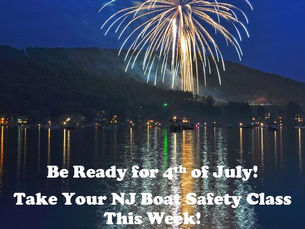 Be Ready for Safe Boating for 4th of July!