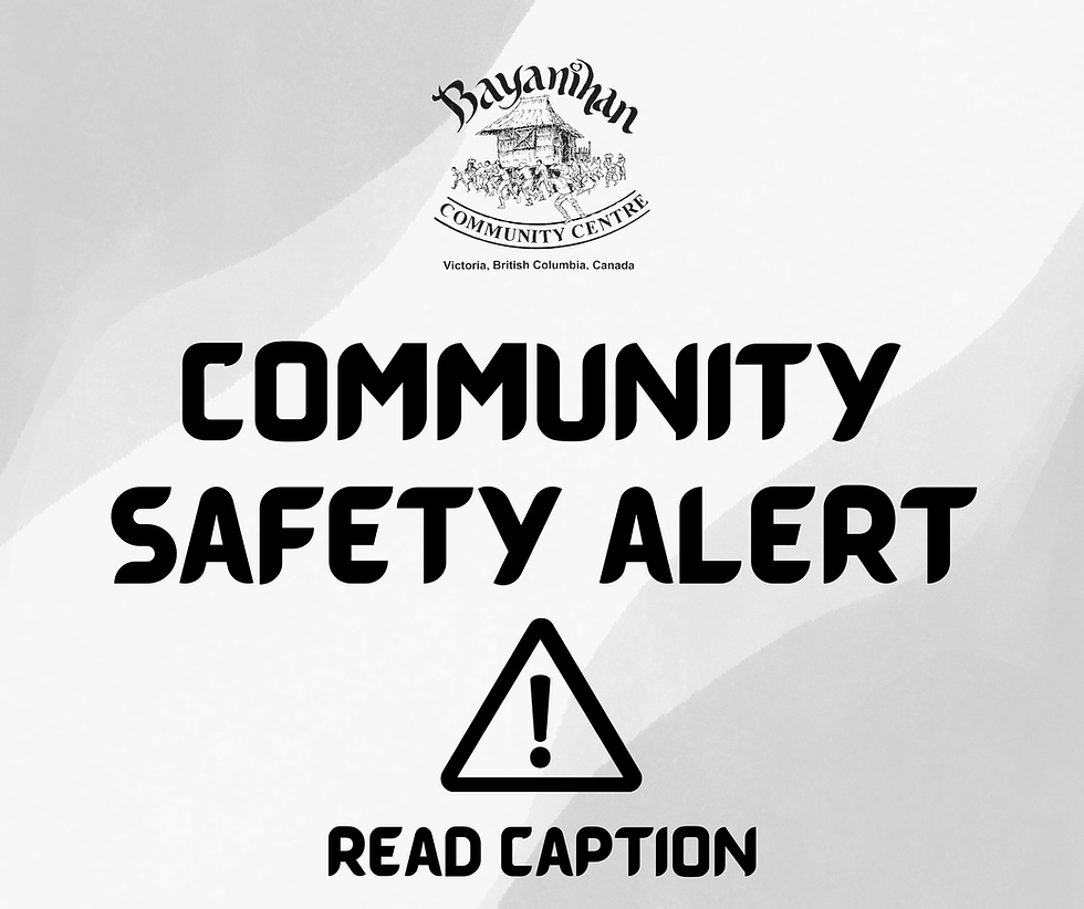 Community Safety Alert 🚨