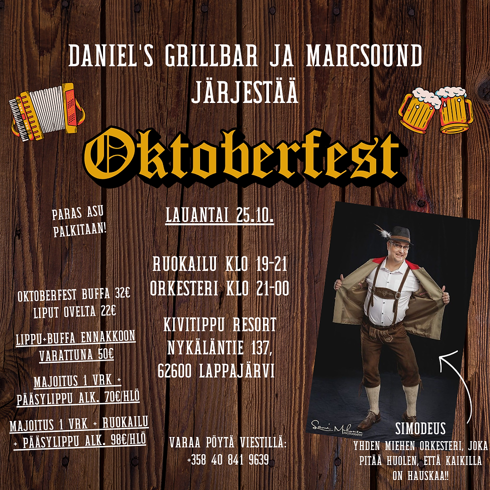 Daniel's Grillbar Oktoberfest 🎉🍺