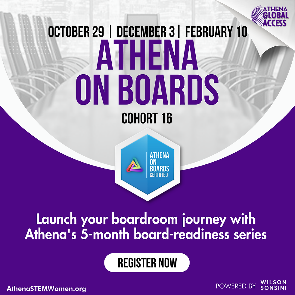 Athena On Boards Cohort 16