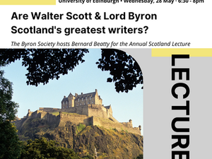 28 MAY: Edinburgh lecture
