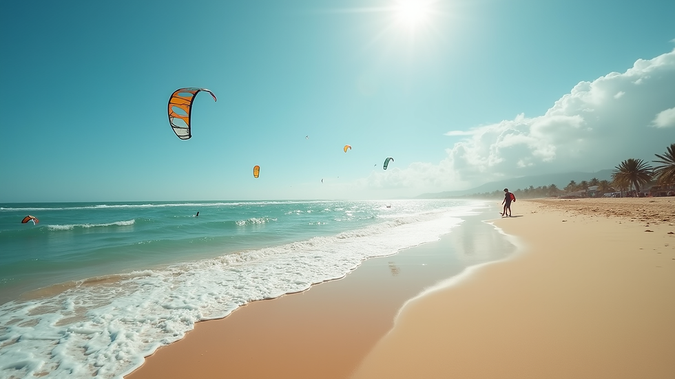 Aventuras de Kitesurf en Cumbuco, Brasil