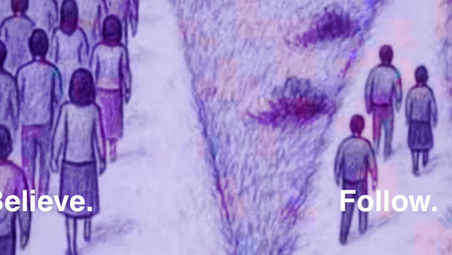 “Believe” means “Follow”