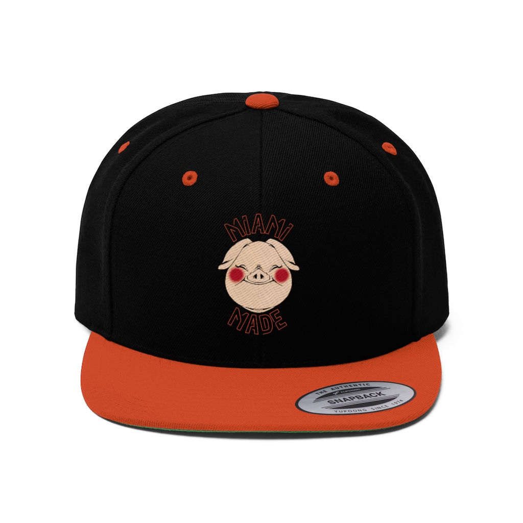 Fatty Flat Bill Snapback (Unisex)
