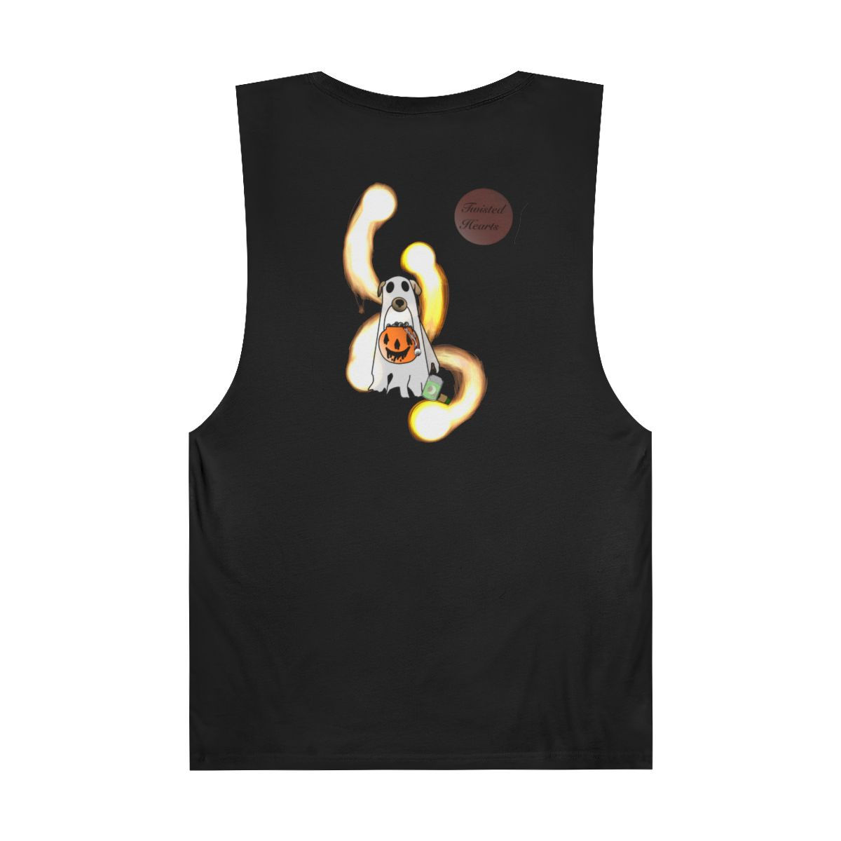 Midnight Mischief: Spectral Paws Tank
