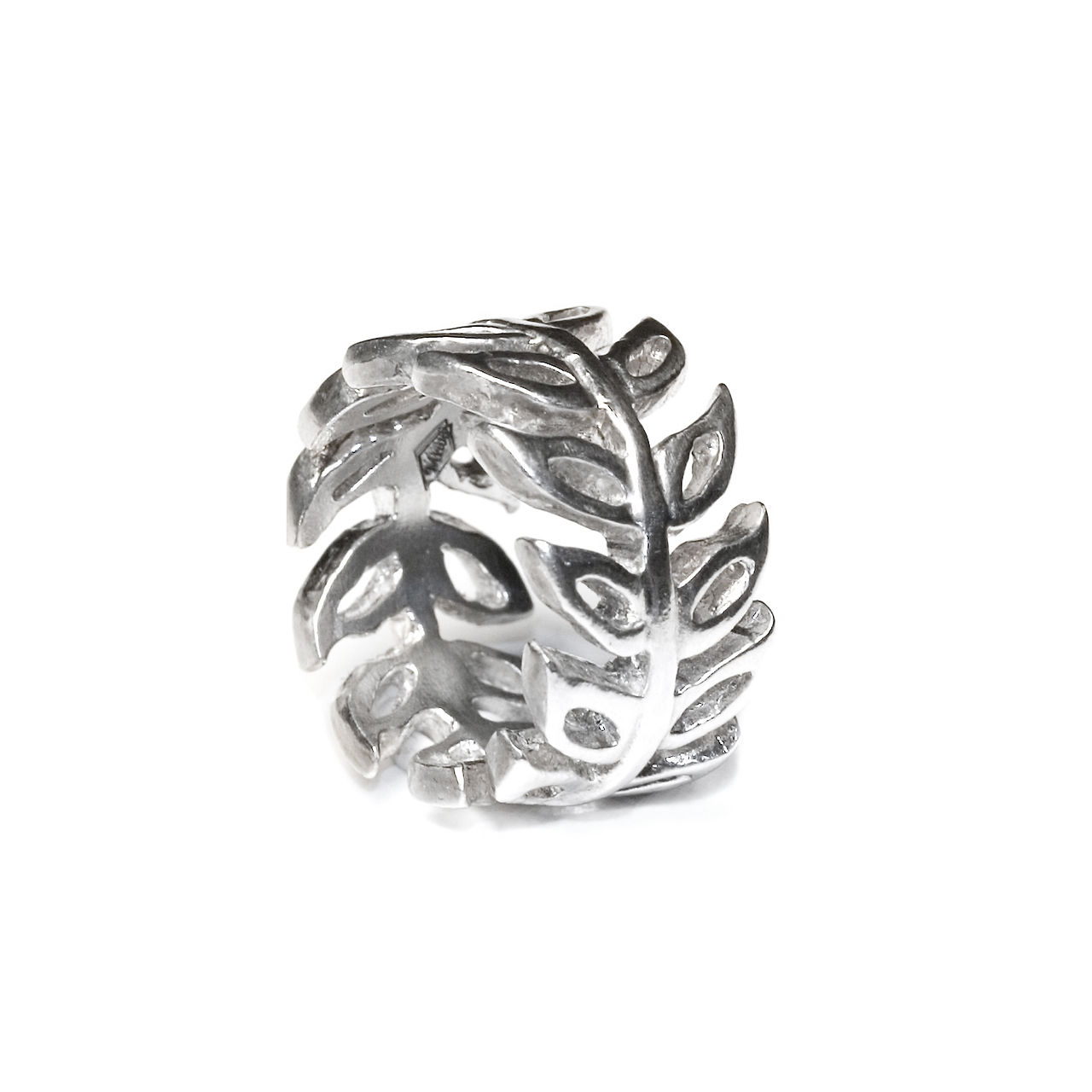 Silver Leaf Ring by Timeless Metals
