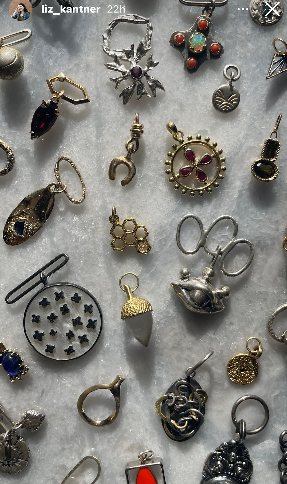 Charms from the Stay Gold Collective