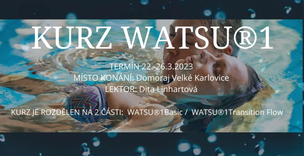 Kurz WATSU®1 pro začátečníky