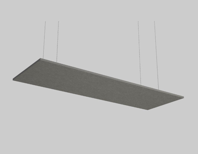 Thumbnail: Acoustic Panel-H Rectangular Suspended
