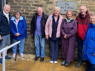 Overgate Hospice Social Stroll members outside