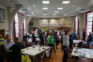 people gathered in a church together