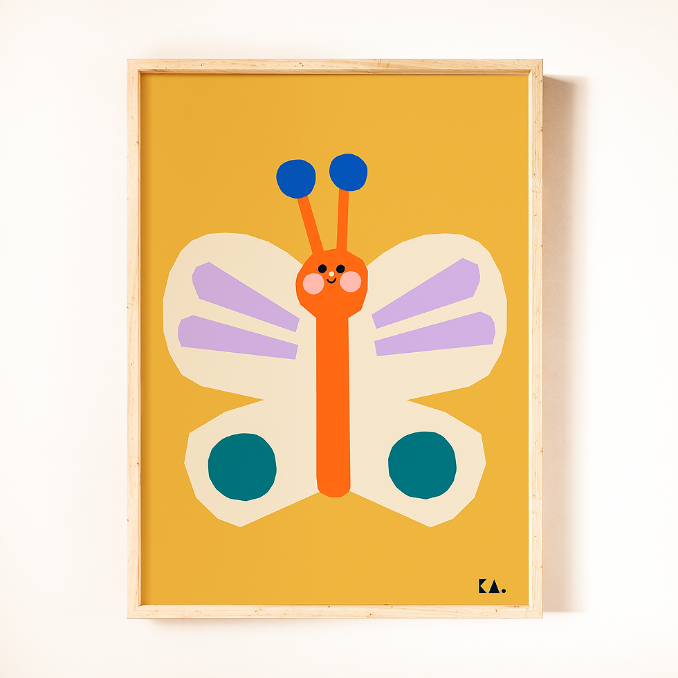 Butterfly - Mustard