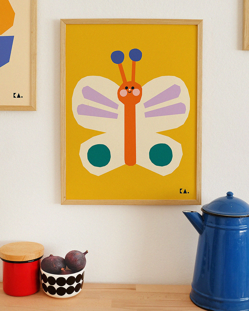 Thumbnail: Butterfly - Mustard