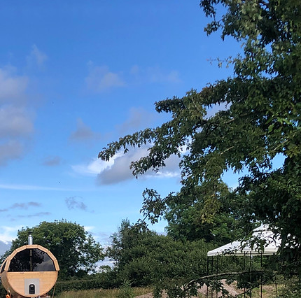 Riverside sauna at Hidden Sauna Bridgefield
