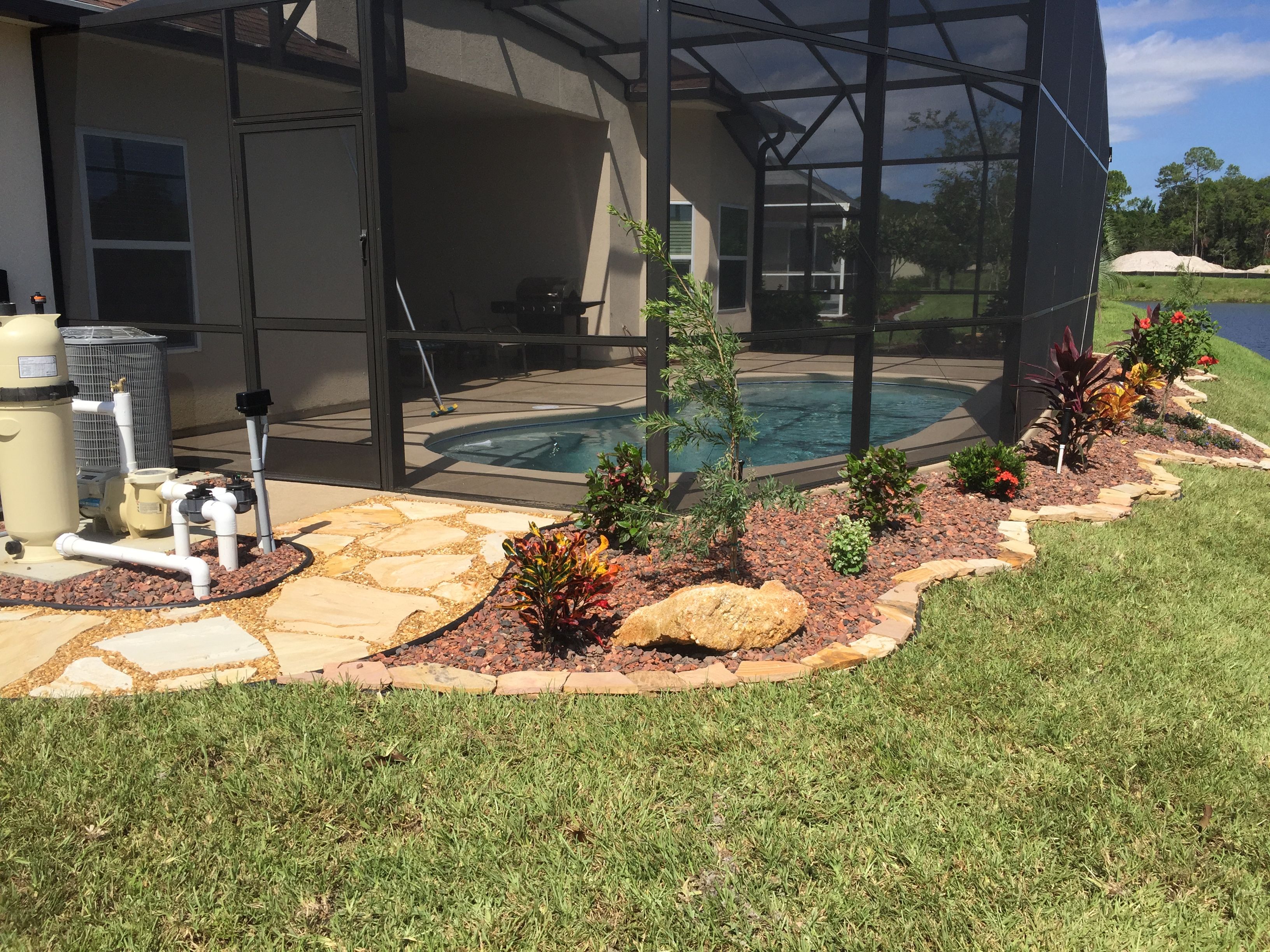 Pool Enclosure landscape