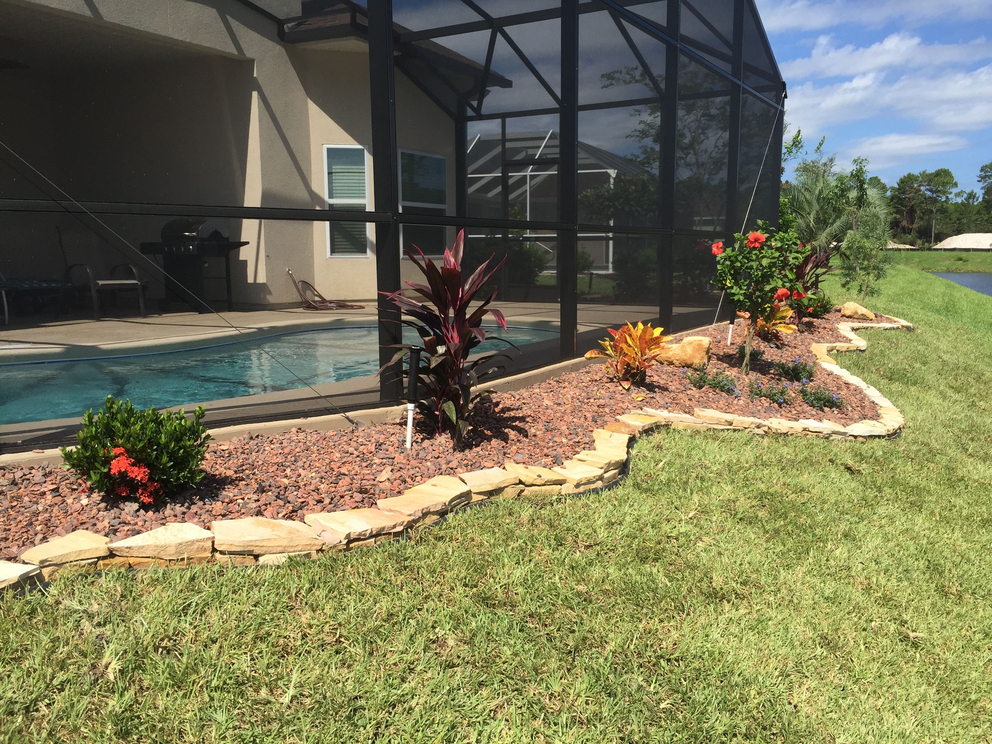 Pool landscape
