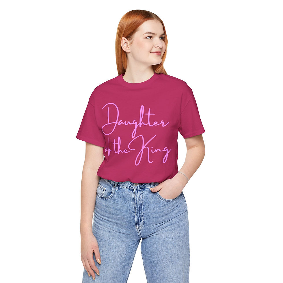 Thumbnail: Daughter of the King Tee - Women's Jersey Short Sleeve Tee