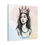 Thumbnail: Crowned Royalty - Pink and Blue Canvas (Straight Hair)