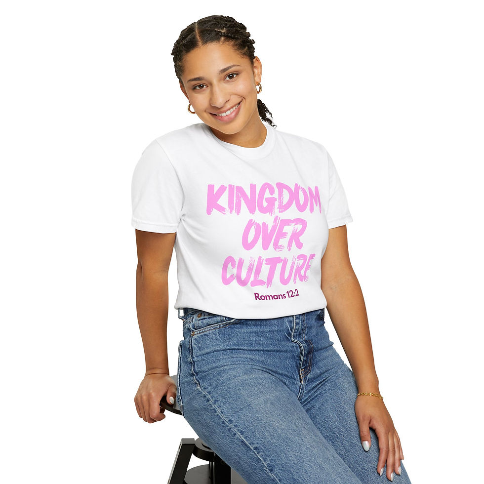 Thumbnail: Kingdom Over Culture - Women's Heavy T-Shirt