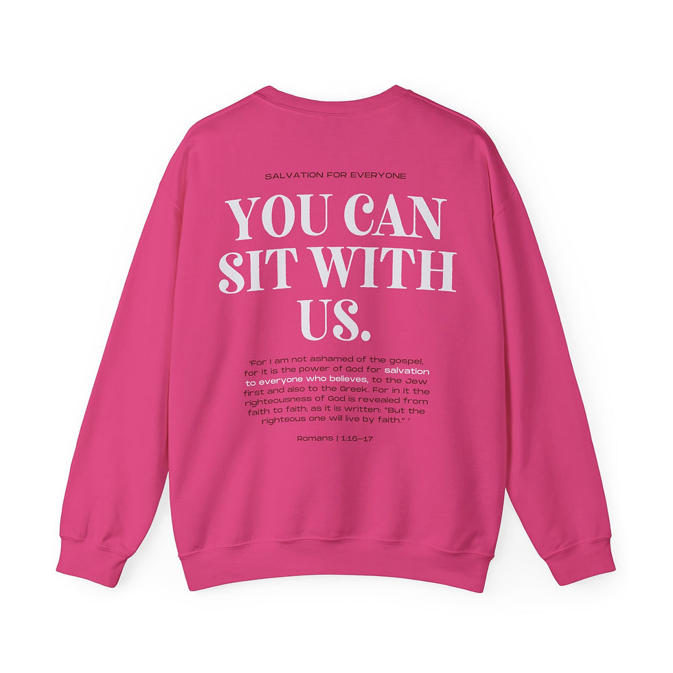 Thumbnail: You Can Sit With Us - Women's Crewneck Sweatshirt