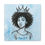 Thumbnail: Crowned Royalty - Blue Canvas (Curly Hair)