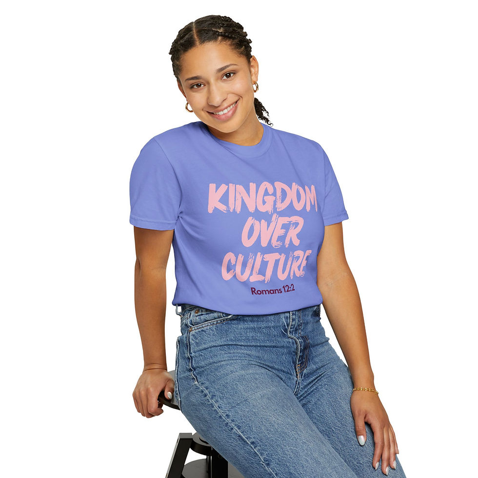 Thumbnail: Kingdom Over Culture - Women's Heavy T-Shirt
