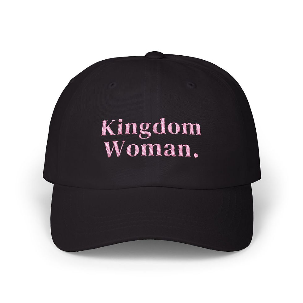 Kingdom Woman - Classic Dad Cap 