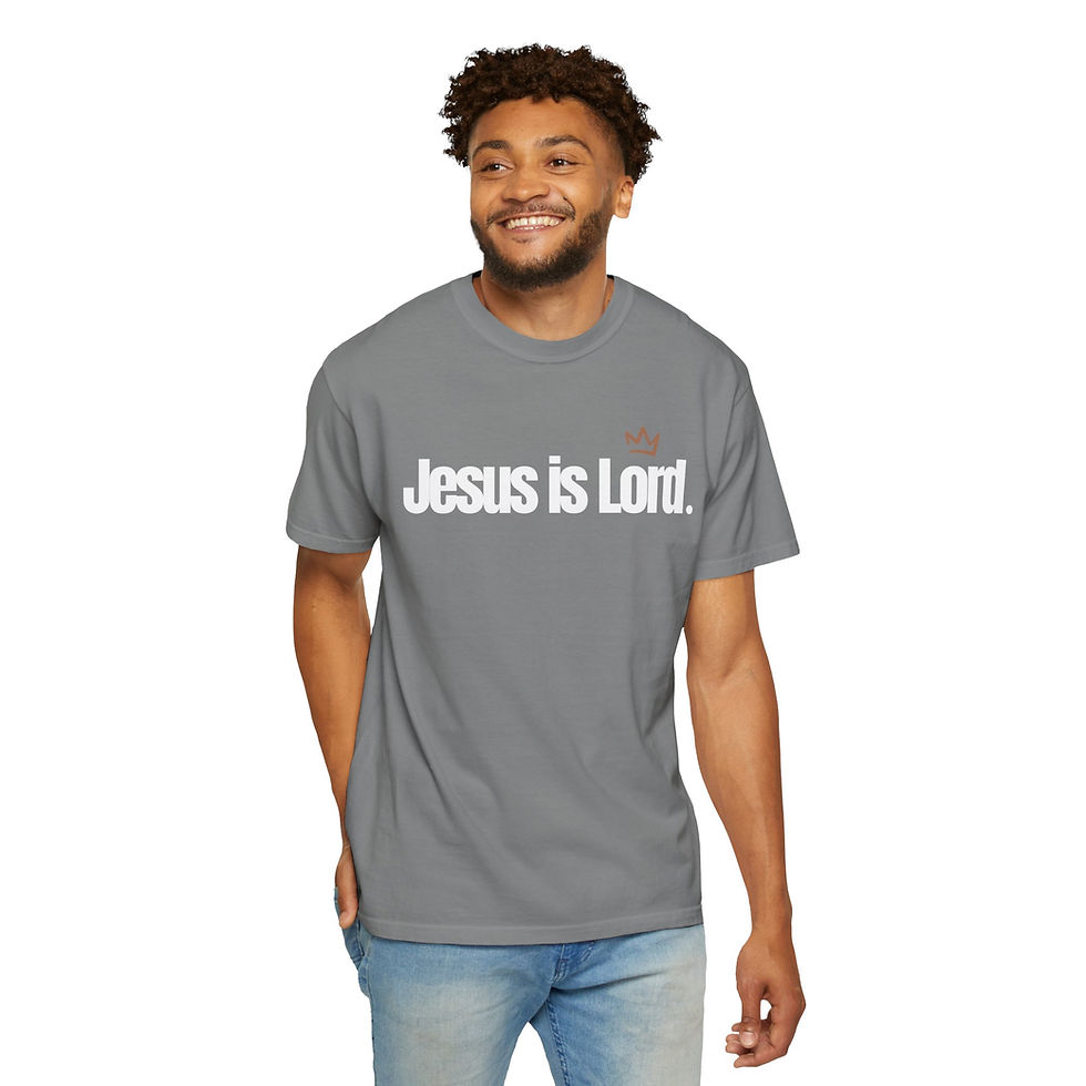 Thumbnail: Jesus is Lord - Men's Jersey Short Sleeve Tee