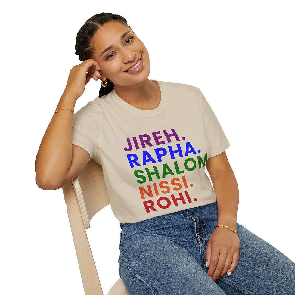 Thumbnail: The Names of God - Women's Softstyle T-Shirt