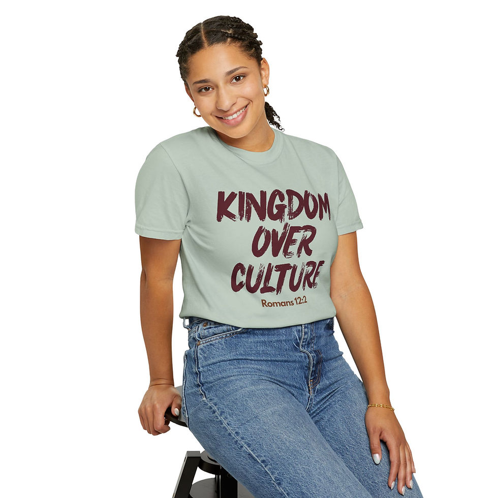 Thumbnail: Kingdom Over Culture - Women's Heavy T-Shirt