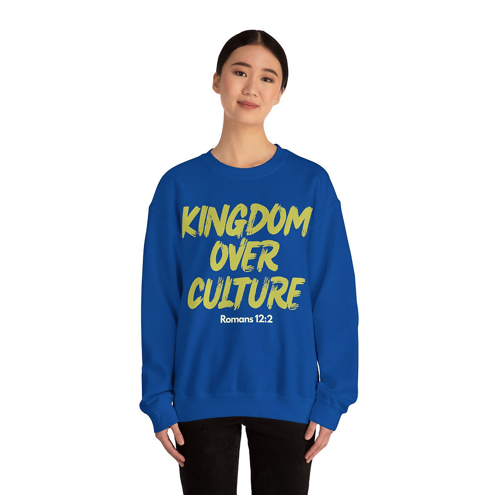 Thumbnail: Kingdom Over Culture - Women's Crewneck Sweatshirt