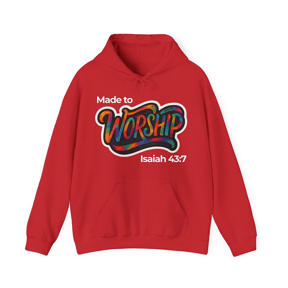Thumbnail: Made to Worship - Women's Heavy Blend Hooded Sweatshirt