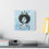 Thumbnail: Crowned Royalty - Blue Canvas (Curly Hair)