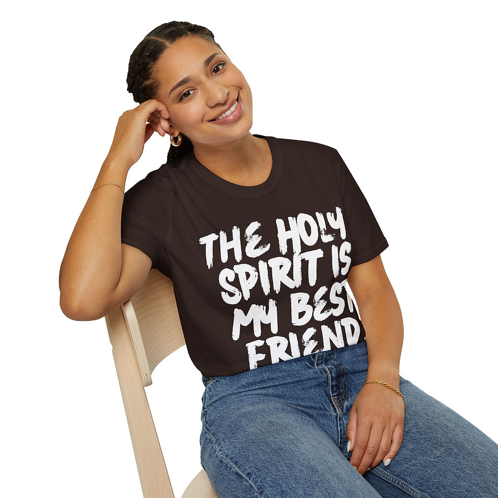 Thumbnail: The Holy Spirit is My Best Friend - Women's Softstyle T-Shirt