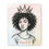 Thumbnail: Crowned Royalty - Pink and Blue Canvas (Curly Hair)