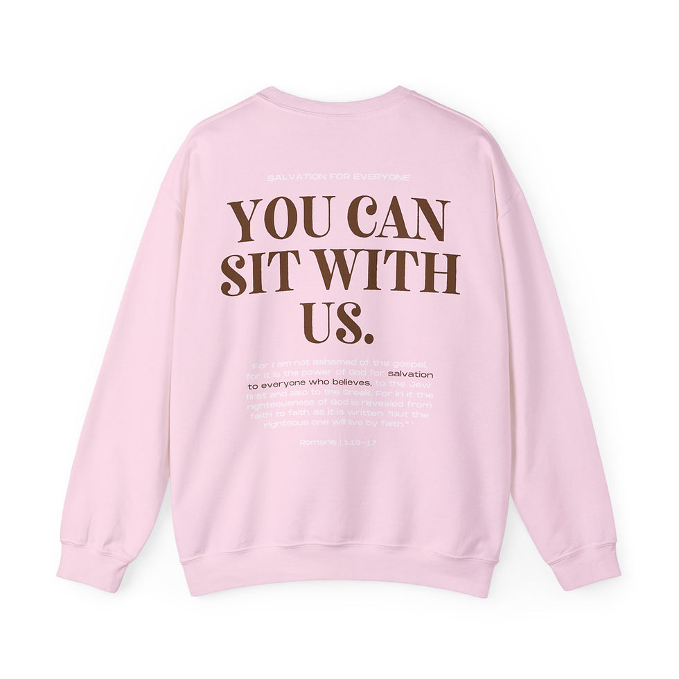 Thumbnail: You Can Sit With Us - Women's Crewneck Sweatshirt