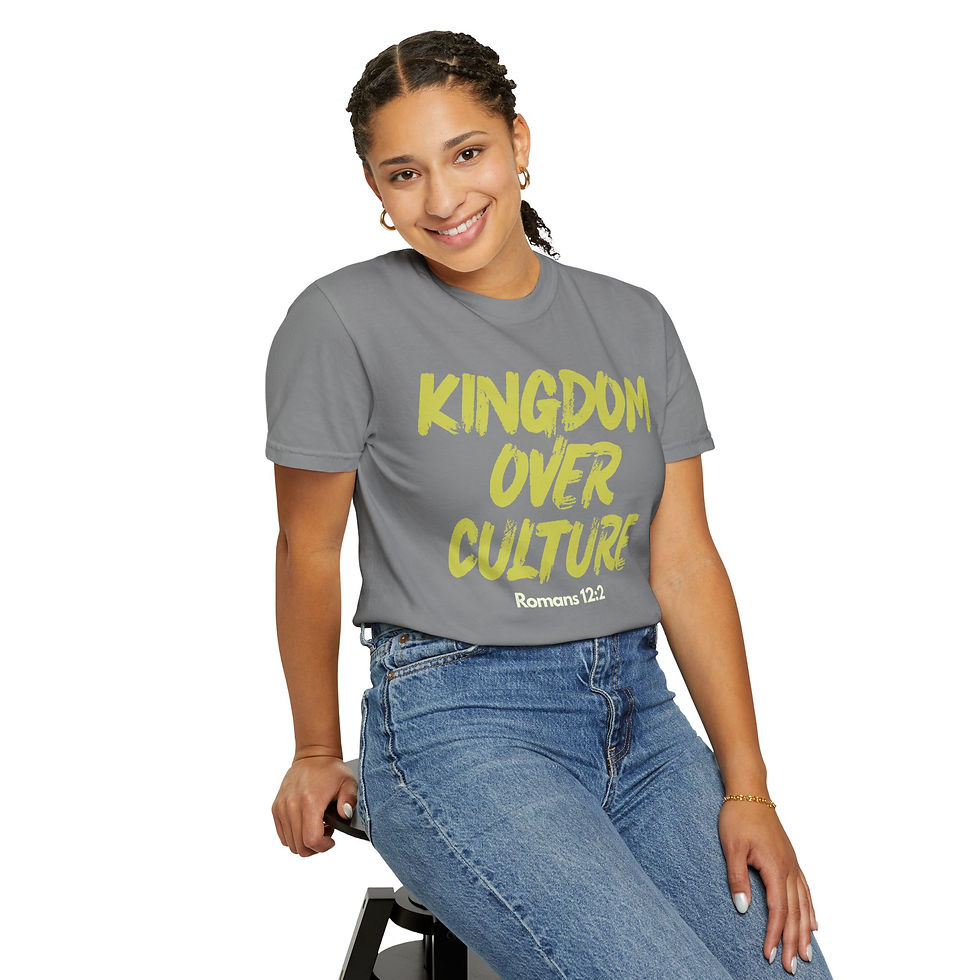 Thumbnail: Kingdom Over Culture - Women's Heavy T-Shirt