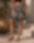 Patterned mini skirt from a wholesale bottomwear selection