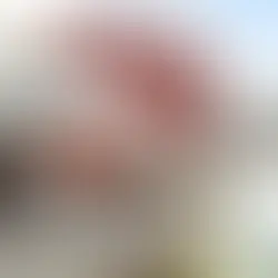 Modern outdoor lounge with beige chairs, red accents, and plants under a white and red staircase. "The Retreat" text on a red wall. Relaxed vibe.